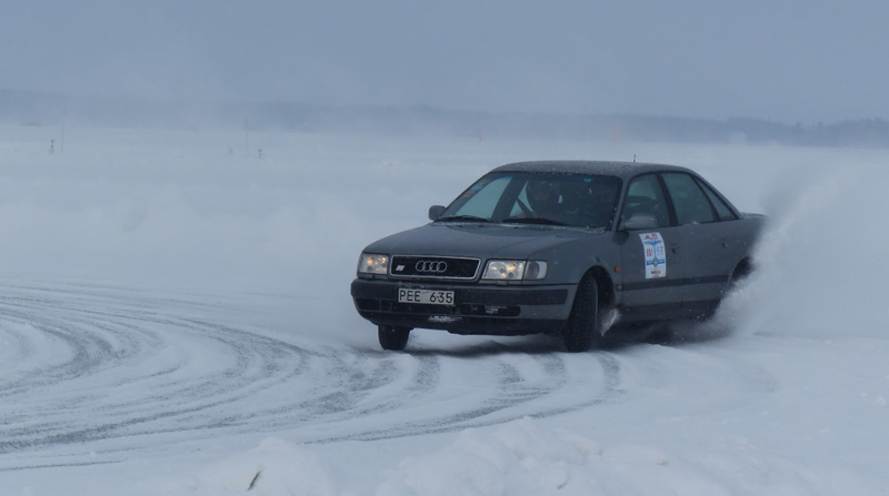 Illustration for article titled Sweden's 'Speed Weekend On Ice' Is Where Sanity Goes To Die And Axles Go To Break